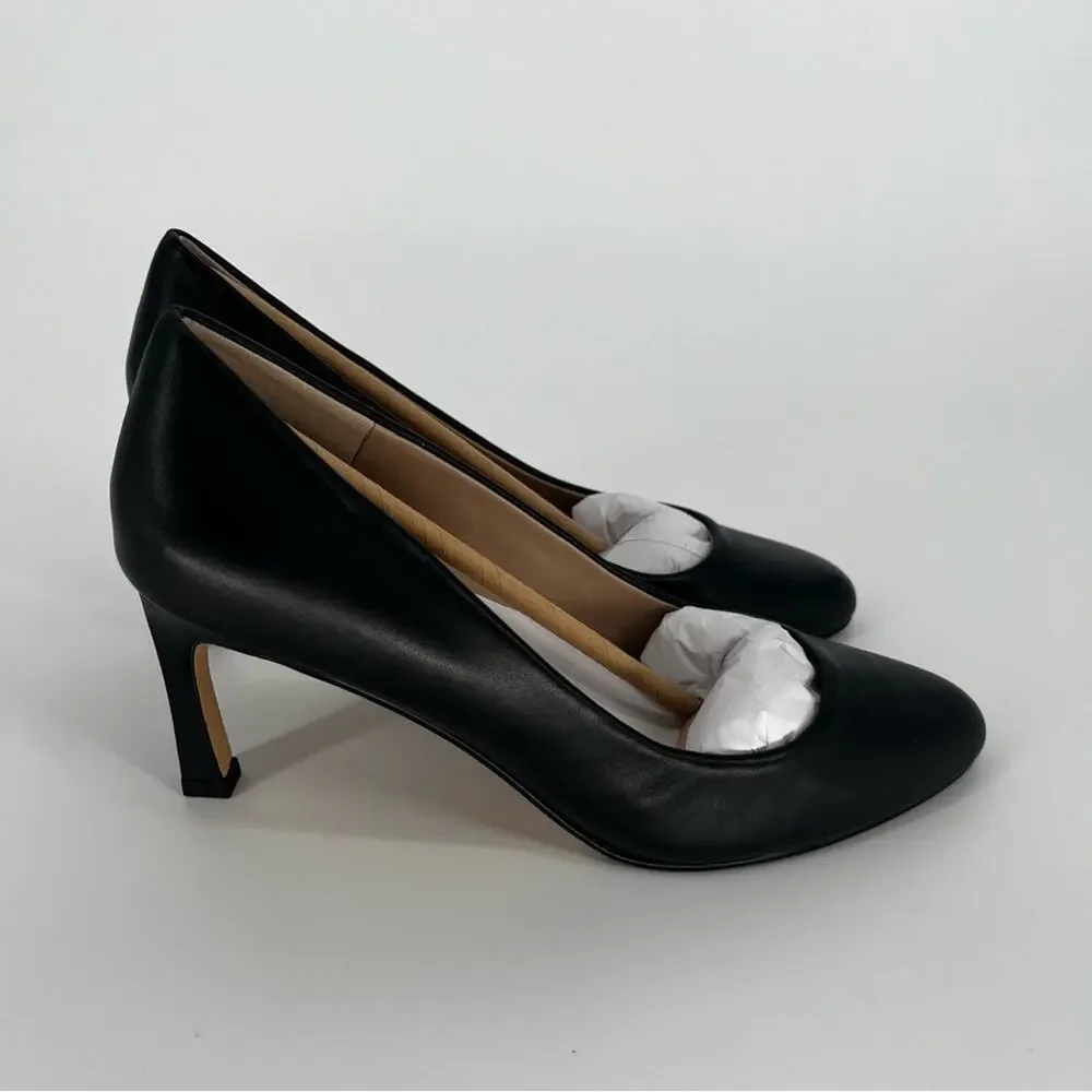 Giani Bernini Verronica Almond Toe Pump heels black beauty - 7